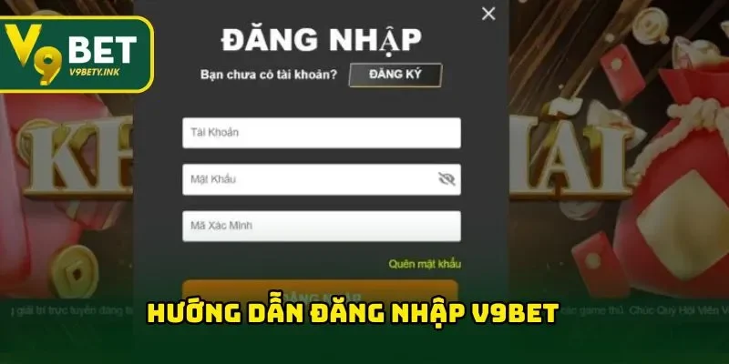 Hướng dẫn đăng nhập V9BET