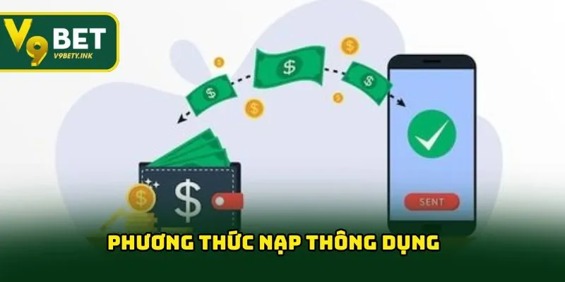 Cách nạp thông dụng