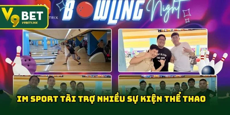 Sảnh IM thể thao tài trợ nhiều sự kiện 